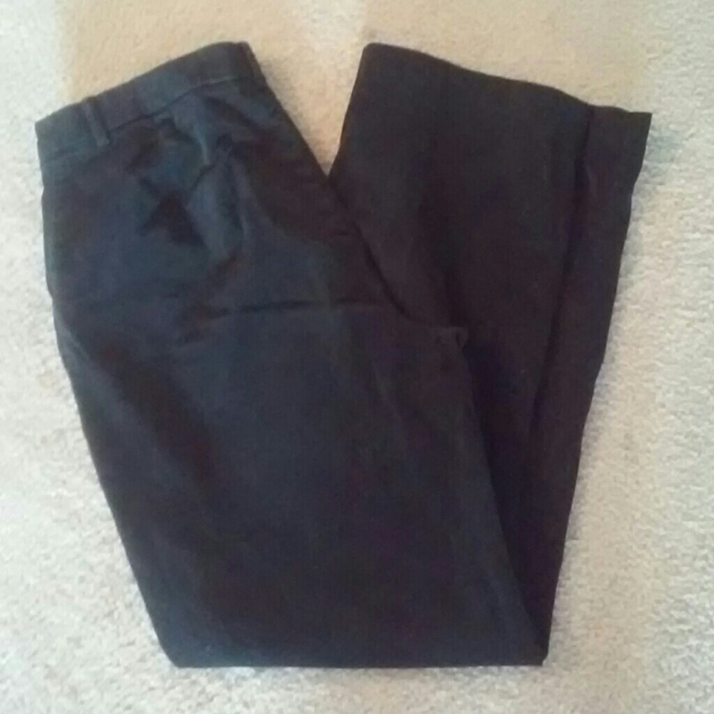 CROFT & BARROW Black corduroy stretch jeans Sz 10